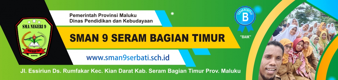 Website SMA Negeri 9 Seram Bagian Timur